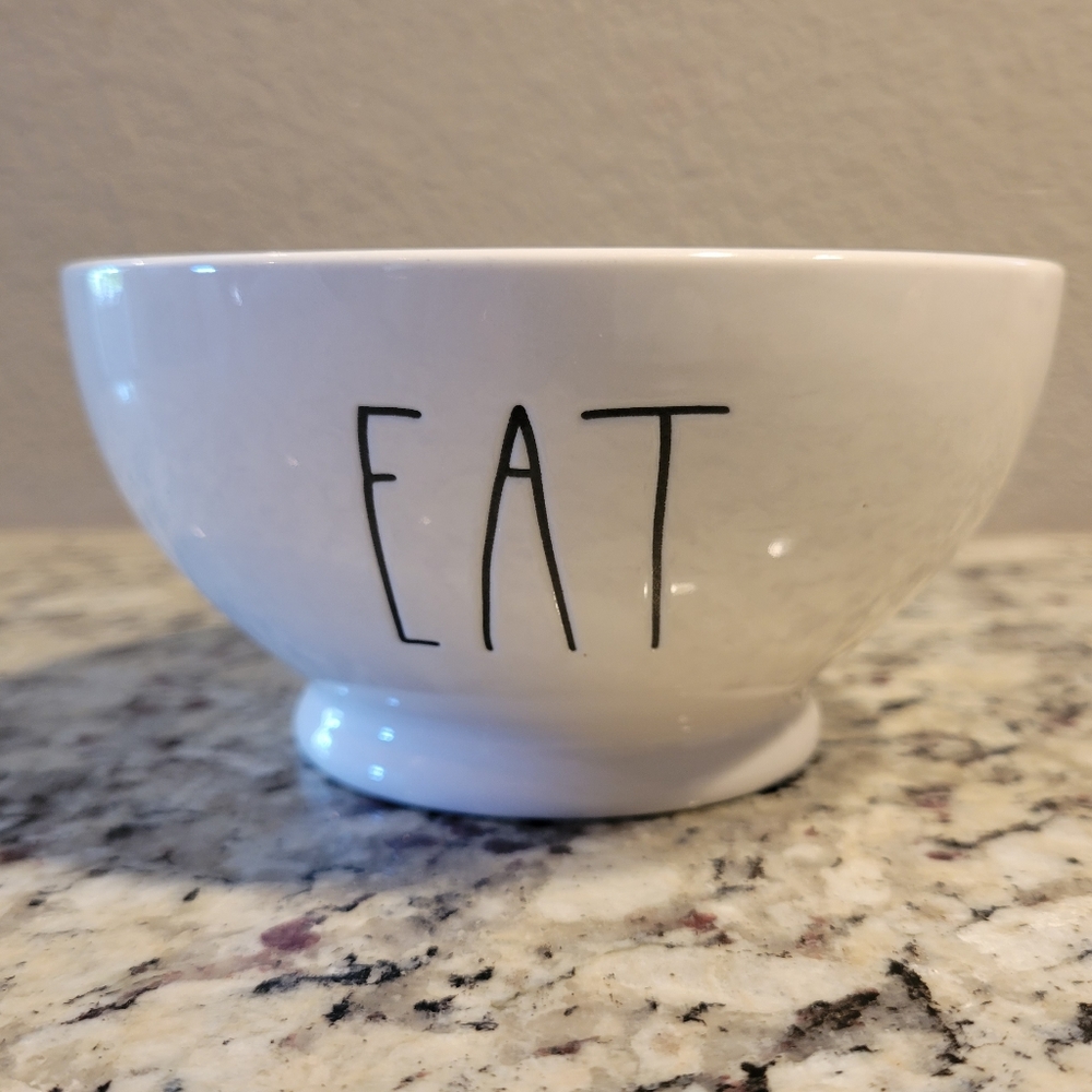 Rae Dunn "Eat" ceramic bowl